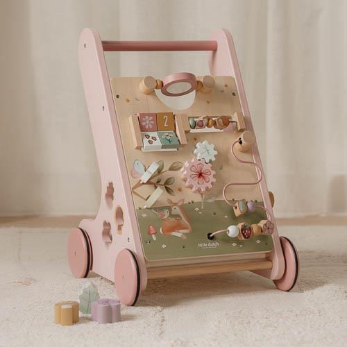Дървена Проходилка с Активности Fairy Garden