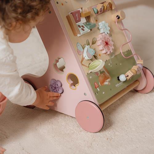 Дървена Проходилка с Активности Fairy Garden