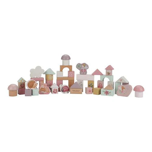 Дървени Кубчета в Кутия Fairy Garden