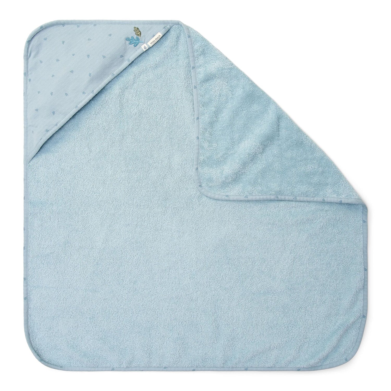 Бебешка Хавлия с Качулка Pure Denim Blue 75х75 cm