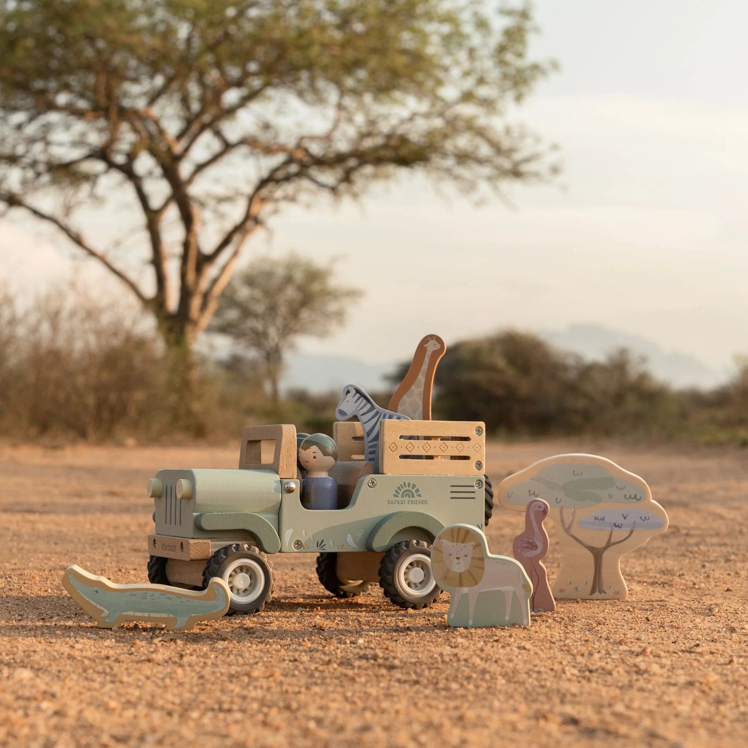 Дървен Сортер Safari Friends