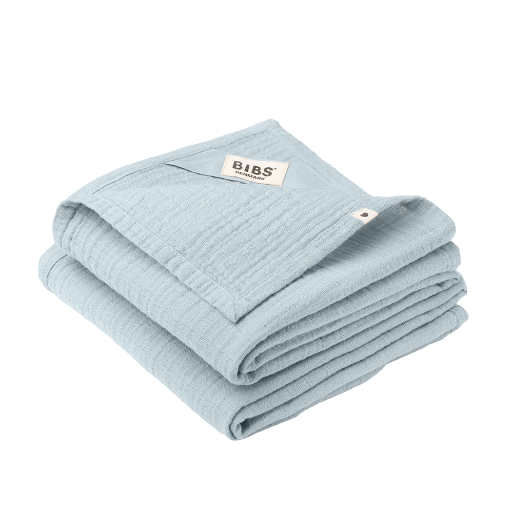 Муселинови Пелени 2 броя 70 х 70 cm Baby Blue BIBS