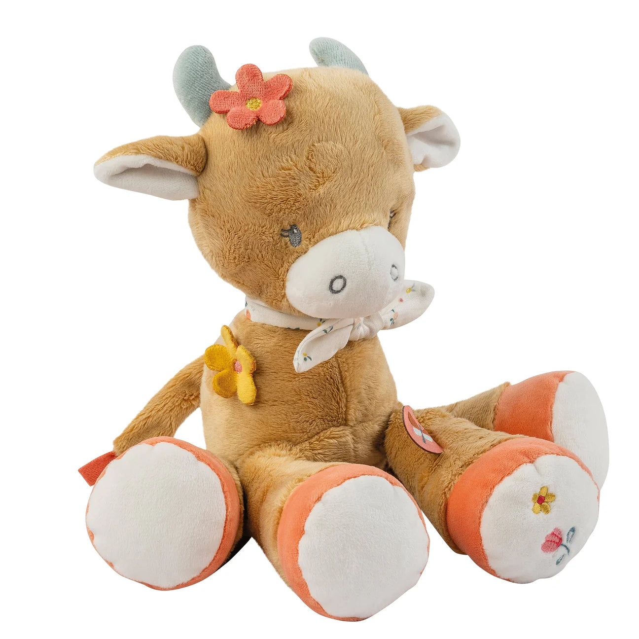 Гушкаща играчка Cow Mila 30cm