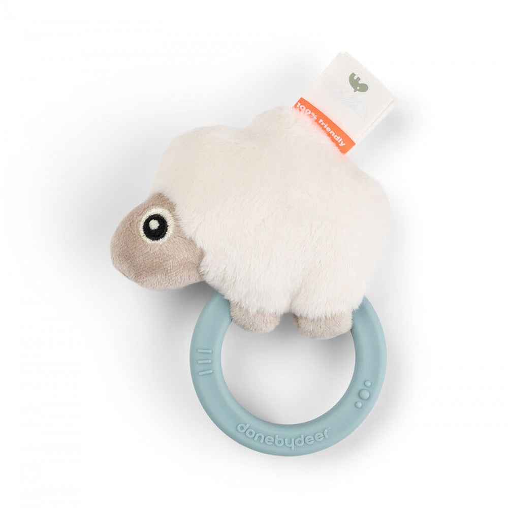 Сензорна дрънкалка и гризалка Sheepy Blue
